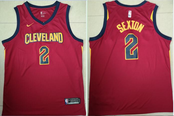 Men Cleveland Cavaliers #2 Sextdn Red Game Nike NBA Jerseys->philadelphia 76ers->NBA Jersey
